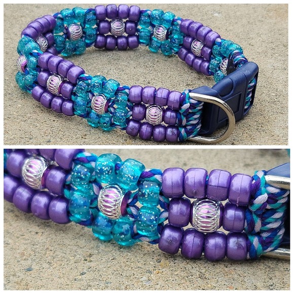 Handmade Other - Custom Handmade Beaded Bling Dog Collar